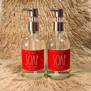 Rae Dunn | Glass Soap Dispenser - Set of (2)